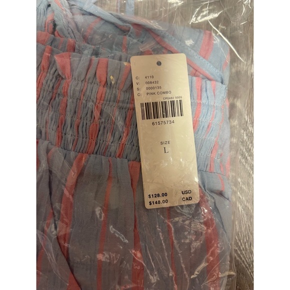 Anthropologie Maeve Gauzy Tiered Tunic Tank - NWT - SZ (L) - Picture 14 of 16